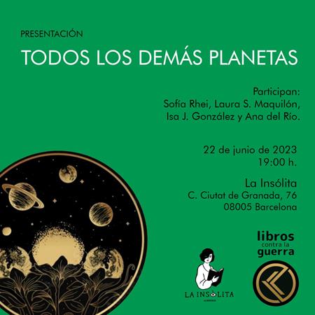 Presentaciòn del libro: Todos los demàs planetas | 