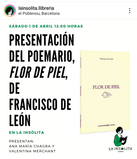 Presentaciòn del poemario: Flor de piel | 