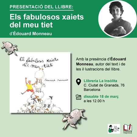 Presentaciò del llibre Els fabulosos xaiets del meu tiet | 
