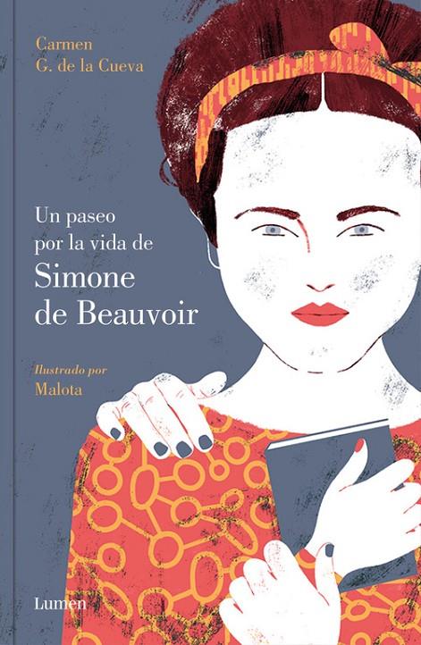 Un paseo por la vida de Simone de Beauvoir | 9788426405371 | G. de la Cueva, Carmen / Malota