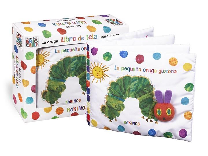 La oruga libro de tela para abrazar | 9788416126835 | Carle, Eric