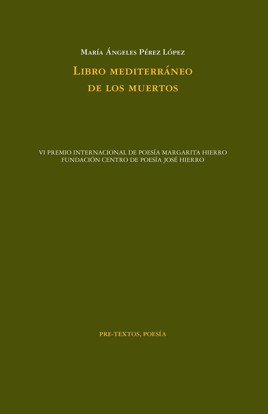 Libro mediterráneo de los muertos | 9788419633125 | Pérez López, María Ángeles
