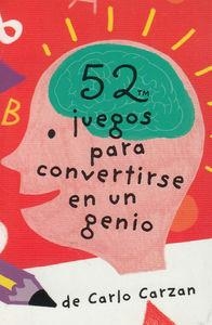 52 juegos para convertirse en un genio | 9788868216399 | Carzan, Carlo