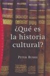 ¿Qué es la historia cultural? | 9788449318405 | Burke, Peter