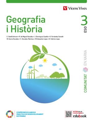 GEOGRAFIA I HISTORIA 3 (COMUNITAT EN XARXA) | 9788468285849 | de Miguel Gonzalez, Rafael / Dominguez Castillo, Jesus / Fernandez Santafe, Angeles / Garcia Gonzale
