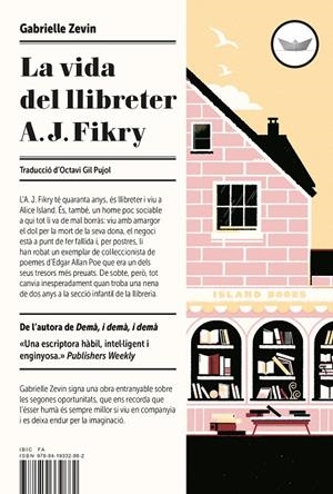 VIDA DEL LLIBRETER A. J. FIKRY, LA - CAT | 9788419332882