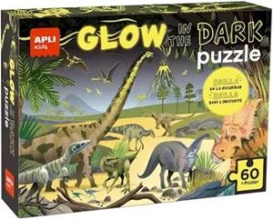 PUZZLE INFANTIL BRILLA EN LA OSCURIDAD DINOSAURIOS | 8410782194354