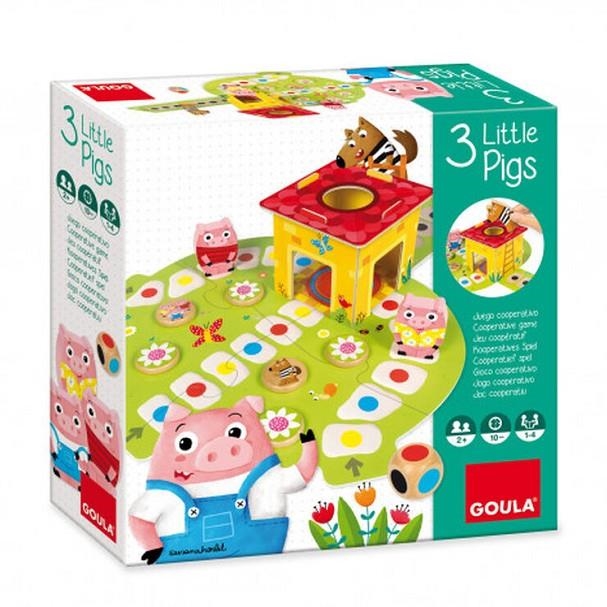 JUEGO COOPERATIVO 3 LITTLE PIGS (JUEGO 3 CERDITOS) | 8410446531464