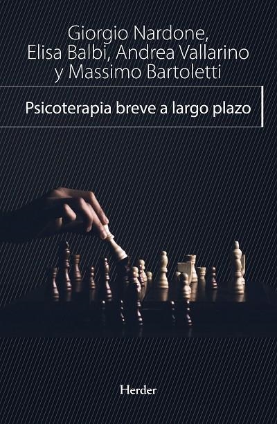 Psicoterapia breve a largo plazo | 9788425442056 | Nardone, Giorgio / Balbi, Elisa / Vallarino, Andrea / Bartoletti, Massimo