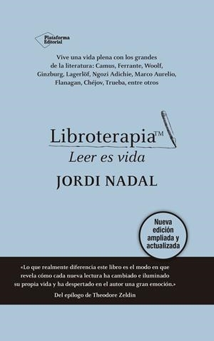 Libroterapia | 9788419271570 | Nadal, Jordi