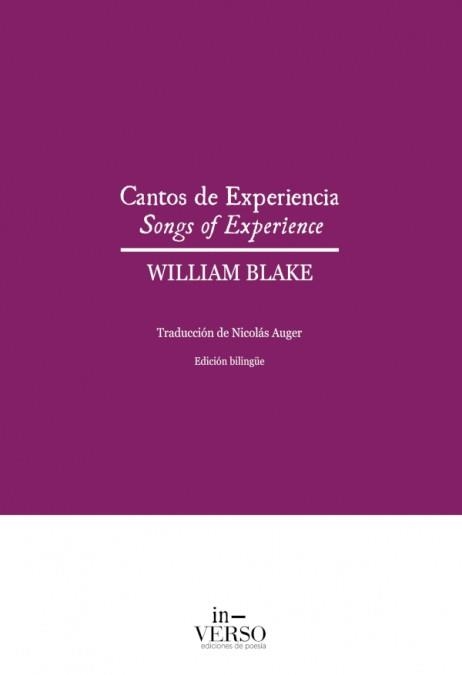 Cantos de experiencia. Songs of Experience | 9788412085464 | Blake, William