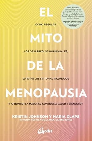 El mito de la menopausia | 9788411081665 | Johson, Kristin / Claps, Maria