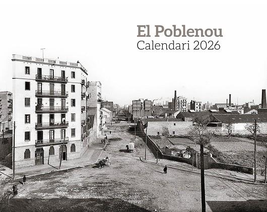 CALENDARI 2026 POBLENOU- BLANC I NEGRE | 8415001049590
