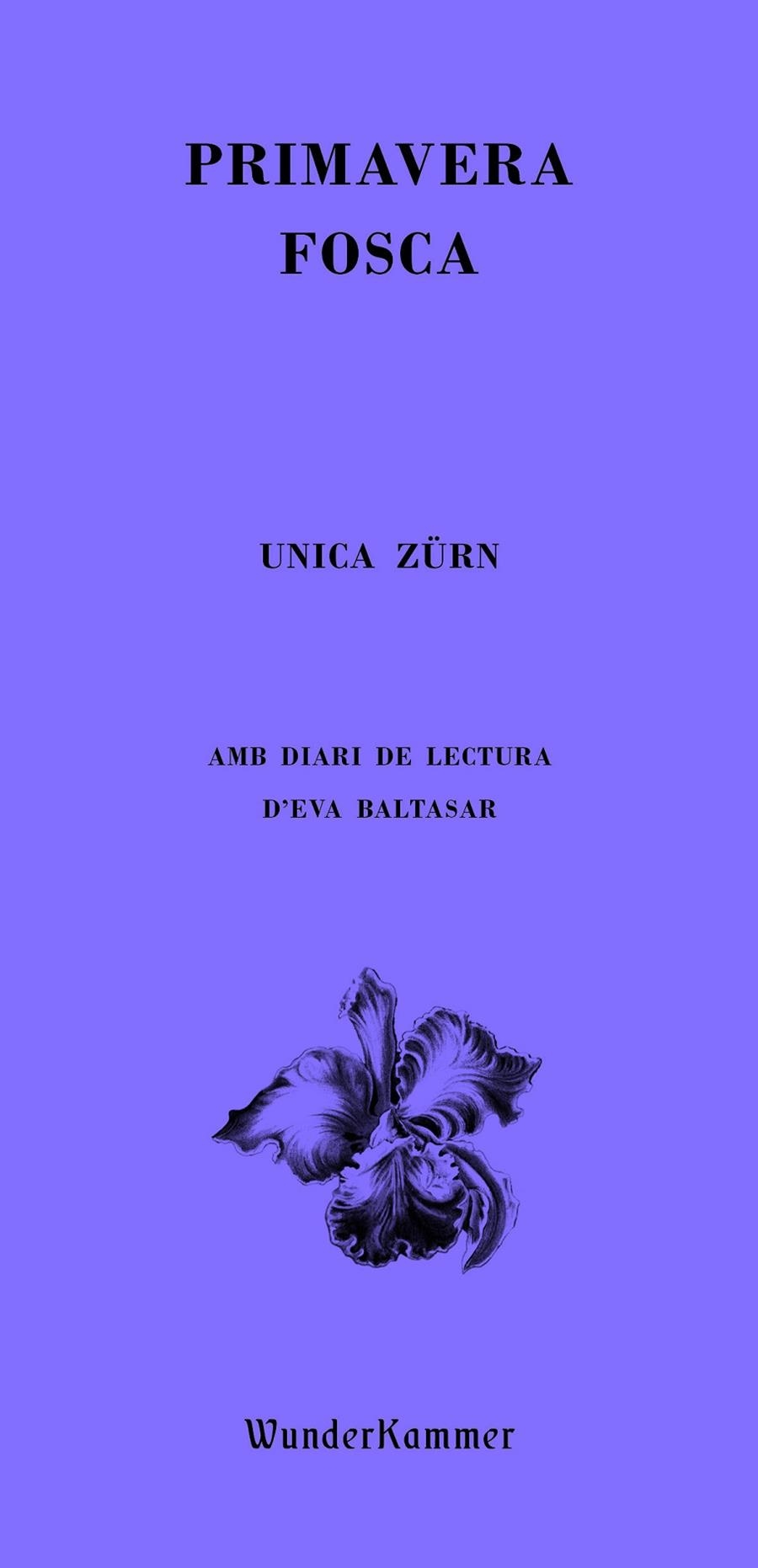 Primavera fosca | 9788412401042 | Zürn, Unica