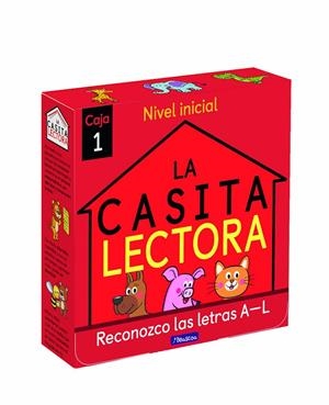 La casita lectora. Caja 1 - Reconozco las letras A-L (nivel inicial) | 9788448859534 | VVAA
