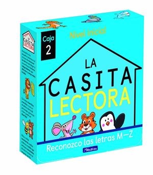 La casita lectora. Caja 2 - Reconozco las letras M-Z (nivel inicial) | 9788448859541 | VVAA