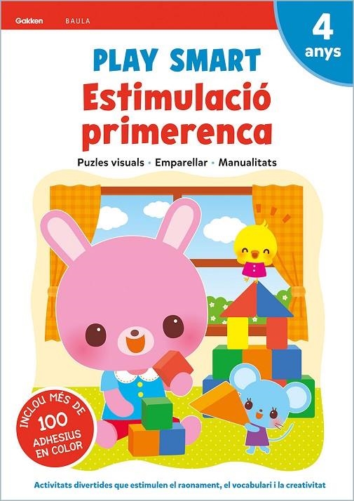 Play Smart Estimulació primerenca 4 anys | 9788447944156 | Equip Gakken
