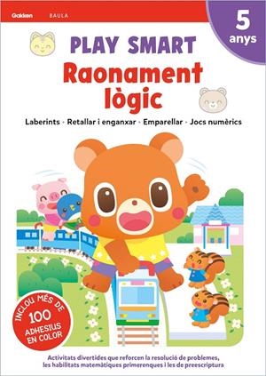 Play Smart Raonament lògic 5 anys | 9788447946716 | Equipo Gakken