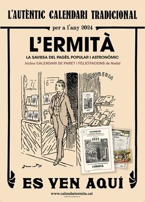Calendari l'Ermità, 2024 | 9788412356649 | Malet Mumbrú, Xavier / Escudero Valverde, Lola / Tomàs Bilbeny, Norbert