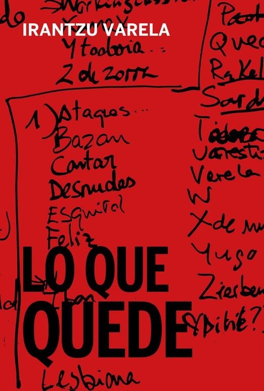 LO QUE QUEDE | 9788419323231 | Irantzu varela