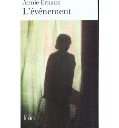 L'événement | 9782070419234 | Ernaux, Annie