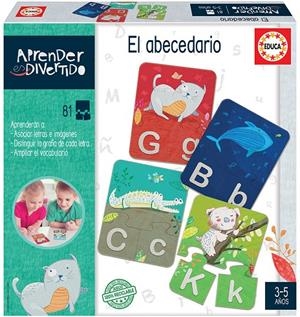 PUZZLE EDUCA EL ABECEDARIO 40 PIEZAS | 8412668186965
