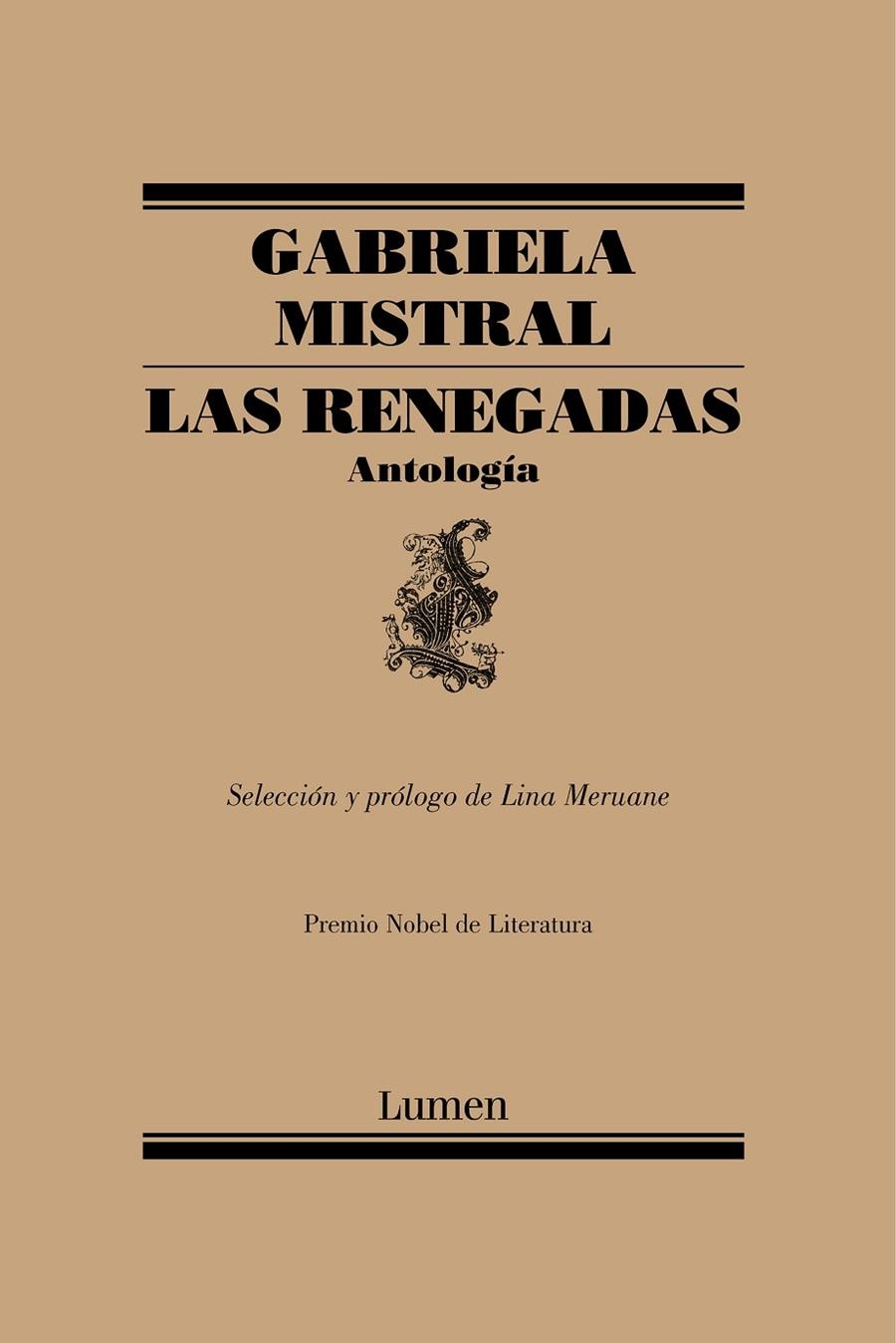 Las renegadas. Antología | 9788426406101 | Meruane, Lina / Mistral, Gabriela